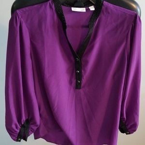 NY&Co. Purple blouse